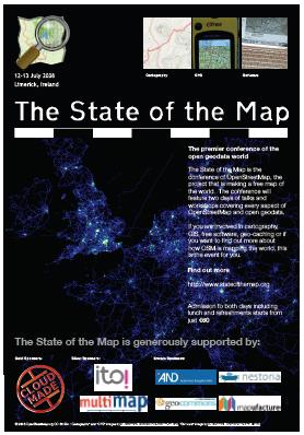 State Of The Map 2008 Poster